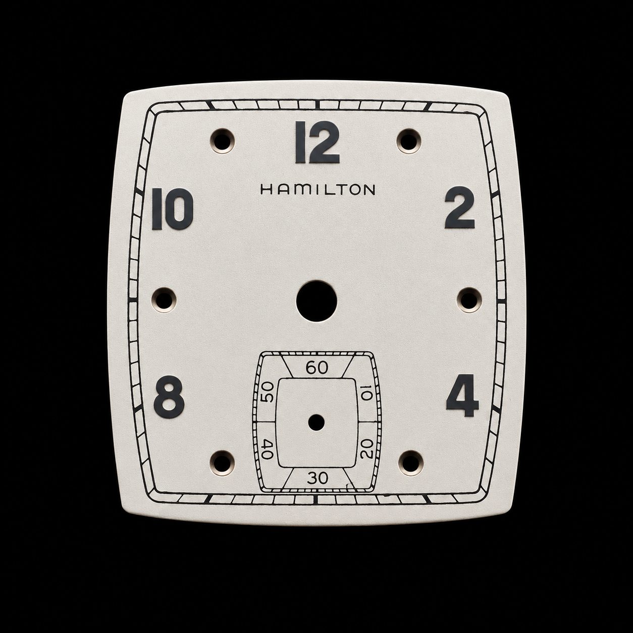 Hamilton — Ivory refinish · sector track